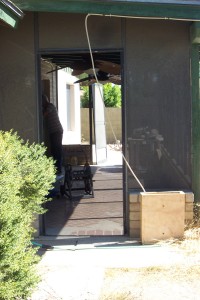Passage to pool