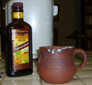 Hot buttered rum makings