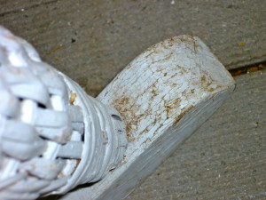 Hmm... Shabby chic is one thing, but there may be a limit.