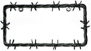 licenseframebarbwire